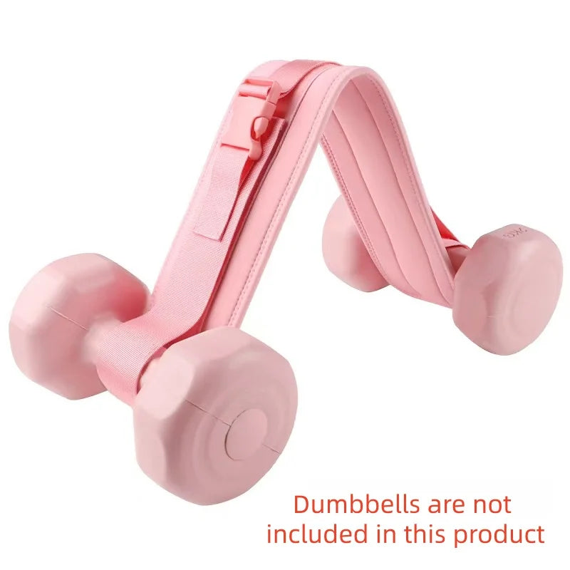 Adjustable Hip Thrust Weight Belt For Dumbbells Kettlebells And Plates With Slip Resistant Padding Safe For Gym And Home Trainin