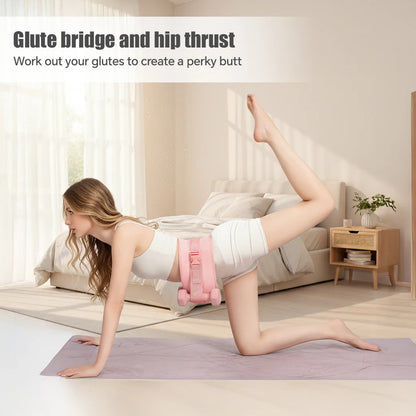 Adjustable Hip Thrust Weight Belt For Dumbbells Kettlebells And Plates With Slip Resistant Padding Safe For Gym And Home Trainin